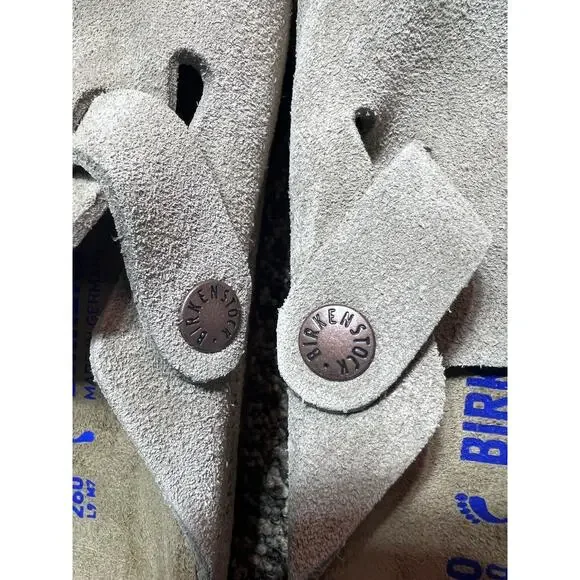 Birkenstock Boston BS Taupe Narrow Fit Womens 9 (US), Mens 7 (US), New - Picture 5 of 12